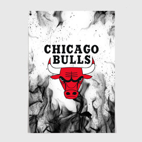 Постер с принтом CHICAGO BULLS в Белгороде, 100% бумага
 | бумага, плотность 150 мг. Матовая, но за счет высокого коэффициента гладкости имеет небольшой блеск и дает на свету блики, но в отличии от глянцевой бумаги не покрыта лаком | bulls | chicago | chicago bulls | nba | red bulls | usa | америка | быки | нба | сша | чикаго буллс