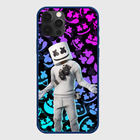 Чехол для iPhone 12 Pro Max с принтом FORTNITE x MARSHMELLO в Белгороде, Силикон |  | Тематика изображения на принте: deadmau5 | fortnite | fortnite 2 | fortnite x маршмелло | ikonik | marshmello | ninja | ninja streamer | raven | travis scott | ворон | иконик | ниндзя | пили | рейвен | трэвис скотт | фортнайт