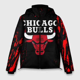 Мужская зимняя куртка 3D с принтом CHICAGO BULLS в Белгороде, верх — 100% полиэстер; подкладка — 100% полиэстер; утеплитель — 100% полиэстер | длина ниже бедра, свободный силуэт Оверсайз. Есть воротник-стойка, отстегивающийся капюшон и ветрозащитная планка. 

Боковые карманы с листочкой на кнопках и внутренний карман на молнии. | bulls | chicago | chicago bulls | nba | red bulls | usa | америка | быки | нба | сша | чикаго буллс