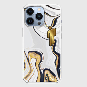 Чехол для iPhone 13 Pro с принтом Billie Eilish Gold в Белгороде,  |  | billie eilish | billie eilish gold | bud guy | gold блонш | logo | айлиш | айлишь | билли | билли айлиш | блонч | блонш | золотой | золотой логотип | лого | логотип билли айлиш | человечек