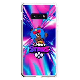 Чехол для Samsung S10E с принтом BRAWL STARSVIRUS в Белгороде, Силикон | Область печати: задняя сторона чехла, без боковых панелей | 8 | 8 bit | bibi | brawl stars | brock | bull | crow | dinomike | el primo | leon | mobile game | mr.p | nita | poko | ricochet | stars | tara | бравл старс | ворон | леон | мобильные игры