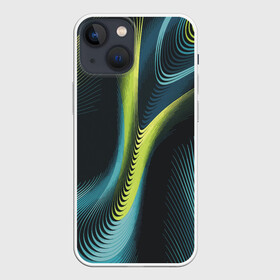 Чехол для iPhone 13 mini с принтом Wave в Белгороде,  |  | abstraction | color | fashion | rastr | wave | абстракция | волна | мода | растр | цвет