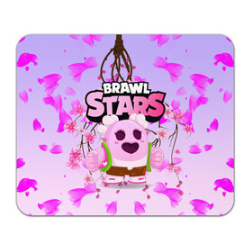 Коврик для мышки прямоугольный с принтом Sakura Spike Brawl Stars в Белгороде, натуральный каучук | размер 230 х 185 мм; запечатка лицевой стороны | brawl | brawl stars | sakura spike | spike | бравл | бравл кактус | бравл старс | кактус | сакура спайк | спайк | спайк бравл старс