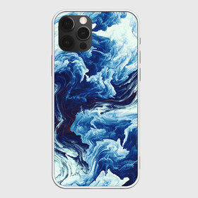 Чехол для iPhone 12 Pro Max с принтом Абстракция смешивание разводы в Белгороде, Силикон |  | textures | абстракция | белый | волны | линии | микс | море | облака | океан | полосы | потеки | разводы | синий | смесь | смешивание краски | текстуры | фон | цвета