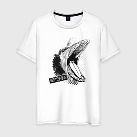 Мужская футболка хлопок с принтом Beetlejuice в Белгороде, 100% хлопок | прямой крой, круглый вырез горловины, длина до линии бедер, слегка спущенное плечо. | beetlejuice | vdpartat | барбара | битлджус | монстр | ужасы