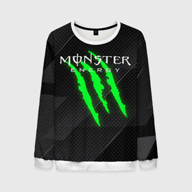 Мужской свитшот 3D с принтом MONSTER ENERGY (Z) в Белгороде, 100% полиэстер с мягким внутренним слоем | круглый вырез горловины, мягкая резинка на манжетах и поясе, свободная посадка по фигуре | black monster | bmx | claw | cybersport | energy | monster | monster energy | moto | motocross | race | sport | киберспорт | когти | монстер энерджи | монстр | мото | мотокросс | ралли | скейтбординг | спорт | то | энергия