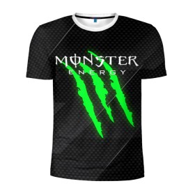 Мужская футболка 3D спортивная с принтом MONSTER ENERGY (Z) в Белгороде, 100% полиэстер с улучшенными характеристиками | приталенный силуэт, круглая горловина, широкие плечи, сужается к линии бедра | black monster | bmx | claw | cybersport | energy | monster | monster energy | moto | motocross | race | sport | киберспорт | когти | монстер энерджи | монстр | мото | мотокросс | ралли | скейтбординг | спорт | то | энергия