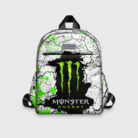 Детский рюкзак 3D с принтом MONSTER ENERGY (Z) в Белгороде, 100% полиэстер | лямки с регулируемой длиной, сверху петелька, чтобы рюкзак можно было повесить на вешалку. Основное отделение закрывается на молнию, как и внешний карман. Внутри дополнительный карман. По бокам два дополнительных кармашка | black monster | bmx | claw | cybersport | energy | monster | monster energy | moto | motocross | race | sport | киберспорт | когти | монстер энерджи | монстр | мото | мотокросс | ралли | скейтбординг | спорт | то | энергия