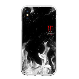 Чехол для iPhone XS Max матовый с принтом MONSTER ENERGY (+спина) (Z) в Белгороде, Силикон | Область печати: задняя сторона чехла, без боковых панелей | black monster | bmx | claw | cybersport | energy | monster | monster energy | moto | motocross | race | sport | киберспорт | когти | монстер энерджи | монстр | мото | мотокросс | ралли | скейтбординг | спорт | то | энергия