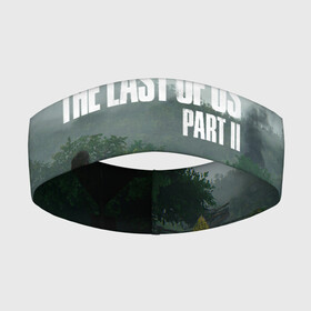 Повязка на голову 3D с принтом The last of Us 2 в Белгороде,  |  | dog | game | last of us | survival | the last of us | the last of us 2 | tlou | выживание | игра | последний из нас