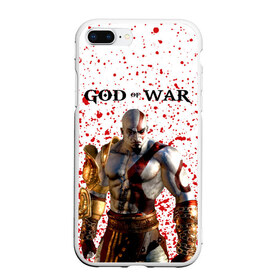 Чехол для iPhone 7Plus/8 Plus матовый с принтом GOD OF WAR в Белгороде, Силикон | Область печати: задняя сторона чехла, без боковых панелей | ascension | betrayal | chains of olympus | cratos | ghost of sparta | god of war | hack and slash | kratos | бог войны | кратос