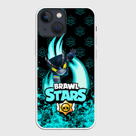 Чехол для iPhone 13 mini с принтом Brawl stars mecha crow. в Белгороде,  |  | bibi | brawl stars | coach mike | leon | leon shark | mecha crow | mr.p | sally leon | sandy | sprout | unicorn | virus 8 bit | биби | бравл старс | вирус 8 бит | леон | оборотень | спроут | сэли леон