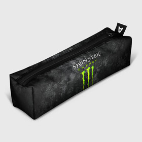 Пенал 3D с принтом MONSTER ENERGY в Белгороде, 100% полиэстер | плотная ткань, застежка на молнии | black monster | bmx | claw | cybersport | energy | monster | monster energy | moto | motocross | race | sport | киберспорт | когти | монстер энерджи | монстр | мото | мотокросс | ралли | скейтбординг | спорт | энергия