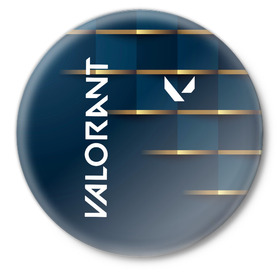 Значок с принтом Valorant в Белгороде,  металл | круглая форма, металлическая застежка в виде булавки | brimstone | coba | csgo | cypher | jett | phoenix | riot games | sage | valorant | viper | валарант | валорант | кс