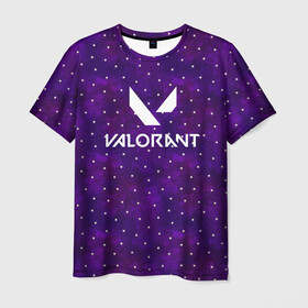 Мужская футболка 3D с принтом Valorant в Белгороде, 100% полиэфир | прямой крой, круглый вырез горловины, длина до линии бедер | brimstone | coba | csgo | cypher | jett | phoenix | riot games | sage | valorant | viper | валарант | валорант | кс