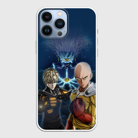 Чехол для iPhone 13 Pro Max с принтом Сайтама и соперники в Белгороде,  |  | one punch man | saitama | ванпанчмен | герои | люди | персонажи | сайтама