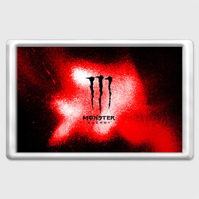 Магнит 45*70 с принтом MONSTER ENERGY в Белгороде, Пластик | Размер: 78*52 мм; Размер печати: 70*45 | Тематика изображения на принте: energy | monster energy | монстр | монстр энерджи