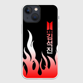 Чехол для iPhone 13 mini с принтом BTS в Белгороде,  |  | bangtan | bighit | boy | fake love | j hope | jimin | jin | jungkook | korea | kpop | live | luv | mic drop | rm | suga | v | with | бтс | кей | поп