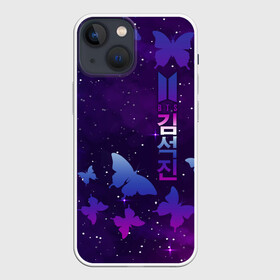 Чехол для iPhone 13 mini с принтом BTS в Белгороде,  |  | bangtan | bighit | boy | fake love | j hope | jimin | jin | jungkook | korea | kpop | live | luv | mic drop | rm | suga | v | with | бтс | кей | поп