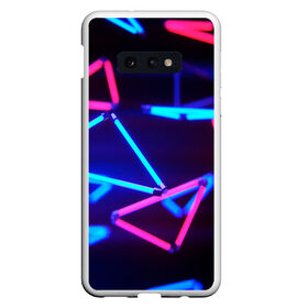 Чехол для Samsung S10E с принтом ABSTRACTION NEON в Белгороде, Силикон | Область печати: задняя сторона чехла, без боковых панелей | Тематика изображения на принте: abstraction | geometry | optic | optical | pattern | visual | абстракция | геометрия | линии | оптические | оптический узор | полосы | психоделика | разводы | текстуры | узор | узоры | фрактал