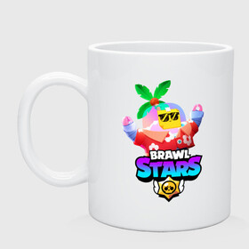 Кружка керамическая с принтом BRAWL STARS TROPICAL SPROUT. в Белгороде, керамика | объем — 330 мл, диаметр — 80 мм. Принт наносится на бока кружки, можно сделать два разных изображения | brawl stars | crow | gale | leon | leon shark | max | mr.p | sally leon | shark | sprout | tara | tropical sprout | virus 8 bit | werewolf leon | акула | берли | бравл старс | ворон | макс | оборотень