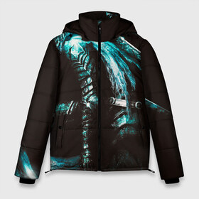 Мужская зимняя куртка 3D с принтом Dark Souls 3 Artorias art в Белгороде, верх — 100% полиэстер; подкладка — 100% полиэстер; утеплитель — 100% полиэстер | длина ниже бедра, свободный силуэт Оверсайз. Есть воротник-стойка, отстегивающийся капюшон и ветрозащитная планка. 

Боковые карманы с листочкой на кнопках и внутренний карман на молнии. | Тематика изображения на принте: art | artorias | dark | fantasy | games | souls | арт | души | игра | темные | фантастика