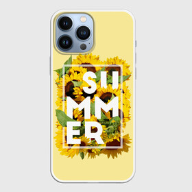 Чехол для iPhone 13 Pro Max с принтом Лето в Белгороде,  |  | summer | sun | жара | каникулы | лето | море | отпуск | песок | пляж | подсолнух | подсолнухи | солнце