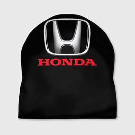 Шапка 3D с принтом HONDA в Белгороде, 100% полиэстер | универсальный размер, печать по всей поверхности изделия | acura | auto | cr z | honda | honda power | japan | japanese | nsx | sport | авто | автомобиль | автомобильные | акура | бренд | марка | машины | спорт | хонда | япония