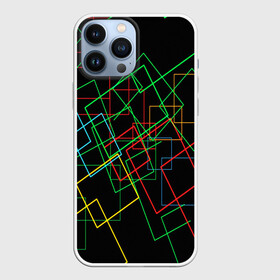 Чехол для iPhone 13 Pro Max с принтом BACKGROUND NEON в Белгороде,  |  | Тематика изображения на принте: abstraction | geometry | optic | optical | pattern | visual | абстракция | геометрия | линии | оптические | оптический узор | полосы | психоделика | разводы | текстуры | узор | узоры | фрактал