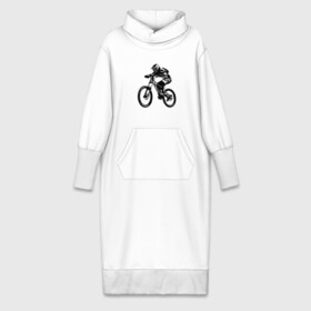 Платье удлиненное хлопок с принтом Велоспорт (Z) в Белгороде,  |  | bicycle | bicyclist | bike | biker | bmx | cycle | rider | байкер | бмх | вело | велогонщик | велосепедист | велосипед | велоспорт | гонщик