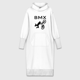 Платье удлиненное хлопок с принтом Велоспорт BMX (Z) в Белгороде,  |  | bicycle | bicyclist | bike | biker | bmx | cycle | rider | байкер | бмх | вело | велогонщик | велосепедист | велосипед | гонщик