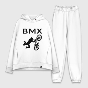 Женский костюм хлопок Oversize с принтом Велоспорт BMX (Z) в Белгороде,  |  | bicycle | bicyclist | bike | biker | bmx | cycle | rider | байкер | бмх | вело | велогонщик | велосепедист | велосипед | гонщик