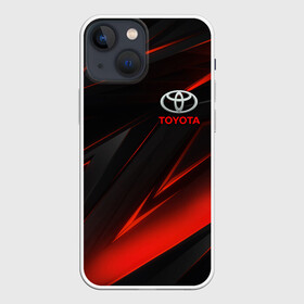 Чехол для iPhone 13 mini с принтом TOYOTA GEOMETRY STRIPES   ТОЙОТА ГЕОМЕТРИЧЕСКИЕ ПОЛОСЫ в Белгороде,  |  | auto | sport | toyota | авто | автомобиль | автомобильные | бренд | марка | машины | спорт | тойота