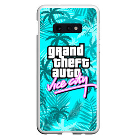 Чехол для Samsung S10E с принтом GTA VICE CITY в Белгороде, Силикон | Область печати: задняя сторона чехла, без боковых панелей | grand theft auto | grove street | grove street 4 life | gta | gta 4 | gta 5 | gta sa | gta v | samp | san andreas | грув стрит | игры | самп | сан андреас