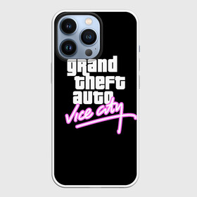 Чехол для iPhone 13 Pro с принтом GTA VICE CITY | ГТА ВАЙ СИТИ в Белгороде,  |  | grand theft auto | grove street | grove street 4 life | gta | gta 4 | gta 5 | gta sa | gta v | samp | san andreas | грув стрит | игры | самп | сан андреас