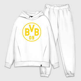 Мужской костюм хлопок OVERSIZE с принтом BORUSSIA в Белгороде,  |  | borussia | fc | football | football club | sport | боруссия | спорт | спортивные | униформа | фк | футбол | футбольный клуб