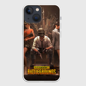 Чехол для iPhone 13 mini с принтом Pubg в Белгороде,  |  | battleground | game | gamer | playerunknown battleground | pubg | pubg mobile | royal battle | битва | детские | игра | мужские | оружие | пабж