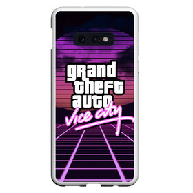 Чехол для Samsung S10E с принтом GTA VICE CITY в Белгороде, Силикон | Область печати: задняя сторона чехла, без боковых панелей | grand theft auto | grove street | grove street 4 life | gta | gta 4 | gta 5 | gta sa | gta v | gta vice city | neon | samp | san andreas | vice city | грув стрит | игры | неон | самп | сан андреас