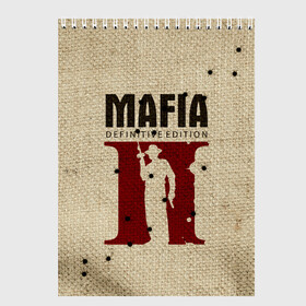 Скетчбук с принтом Mafia 2 в Белгороде, 100% бумага
 | 48 листов, плотность листов — 100 г/м2, плотность картонной обложки — 250 г/м2. Листы скреплены сверху удобной пружинной спиралью | 2 | 2020 | definitive | edition | mafia | банда | вито | гангстеры | герои | дон | игра | капоне | компьютерная | корлеоне | крестный | культ | мафия | мешковина | настольная | отец | персонаж | фильм