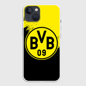 Чехол для iPhone 13 с принтом BORUSSIA в Белгороде,  |  | borussia | fc | football | football club | sport | боруссия | спорт | спортивные | униформа | фк | футбол | футбольный клуб