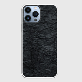 Чехол для iPhone 13 Pro Max с принтом Черная Бумага в Белгороде,  |  | pattern | textures | абстракция | бумага | геометрия | градиент | грязная | карбон | краска | мятая | паттерны | пергамент | пиксели | старая | текстуры | уголь | фигуры | фон | черная