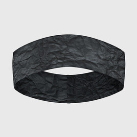 Повязка на голову 3D с принтом Черная Бумага в Белгороде,  |  | pattern | textures | абстракция | бумага | геометрия | градиент | грязная | карбон | краска | мятая | паттерны | пергамент | пиксели | старая | текстуры | уголь | фигуры | фон | черная