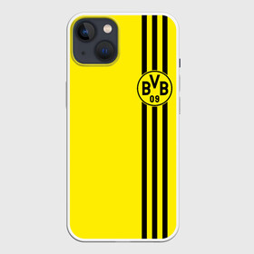 Чехол для iPhone 13 с принтом BORUSSIA | БОРУССИЯ в Белгороде,  |  | borussia | fc | football | football club | sport | боруссия | спорт | спортивные | униформа | фк | футбол | футбольный клуб