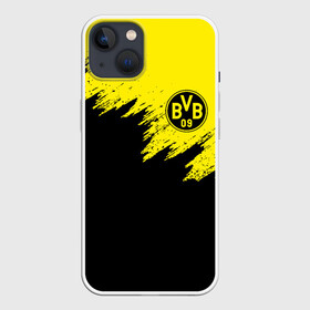 Чехол для iPhone 13 с принтом BORUSSIA в Белгороде,  |  | borussia | fc | football | football club | sport | боруссия | спорт | спортивные | униформа | фк | футбол | футбольный клуб