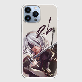 Чехол для iPhone 13 Pro Max с принтом 2b в Белгороде,  |  | 2b | 2b nier automata | a2 | nier | nier automata | nier: automata | ниер | ниер автомата | ниир автомата | ньер автомата