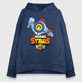 Женское худи Oversize хлопок с принтом BRAWL STARS NANI в Белгороде, френч-терри — 70% хлопок, 30% полиэстер. Мягкий теплый начес внутри —100% хлопок | боковые карманы, эластичные манжеты и нижняя кромка, капюшон на магнитной кнопке | brawl stars | crow | gale | leon | leon shark | max | nani | sally leon | shark | sprout | tara | virus 8 bit | werewolf leon | акула | берли | бравл старс | ворон | макс | нани | оборотень