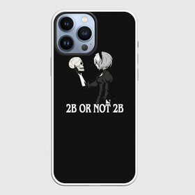 Чехол для iPhone 13 Pro Max с принтом 2B в Белгороде,  |  | Тематика изображения на принте: 2b | 2b nier automata | a2 | nier | nier automata | nier: automata | ниер | ниер автомата | ниир автомата | ньер автомата