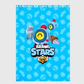 Скетчбук с принтом BRAWL STARS NANI в Белгороде, 100% бумага
 | 48 листов, плотность листов — 100 г/м2, плотность картонной обложки — 250 г/м2. Листы скреплены сверху удобной пружинной спиралью | Тематика изображения на принте: bibi | brawl stars | coach mike | crow | gale | leon | leon shark | max | mecha crow | mortis | mr.p | nani | phoenix | sally leon | sandy | spike | sprout | tara | virus 8 bit | werewolf | ворон | оборотень