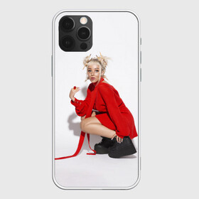 Чехол для iPhone 12 Pro с принтом DOJA CAT в Белгороде, силикон | область печати: задняя сторона чехла, без боковых панелей | Тематика изображения на принте: amala | amalaratna zandile dlamini | doja cat | hot pink | mooo | music | pink | rap | say so | интернет | корова | мем | музыка | мууу | розовый | рэп