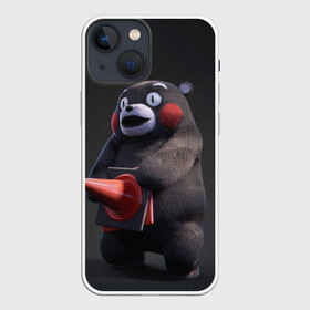 Чехол для iPhone 13 mini с принтом Kumamon прикрылся в Белгороде,  |  | fire | for | glory | hell | japan | kumamon | of course | ofc | satan | the | иероглифы | кумамон | медведь | огонь | пожар | сатана | япония